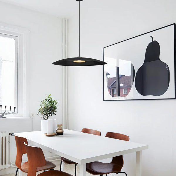 Hera Postmoderne Scheiben-Pendelleuchte