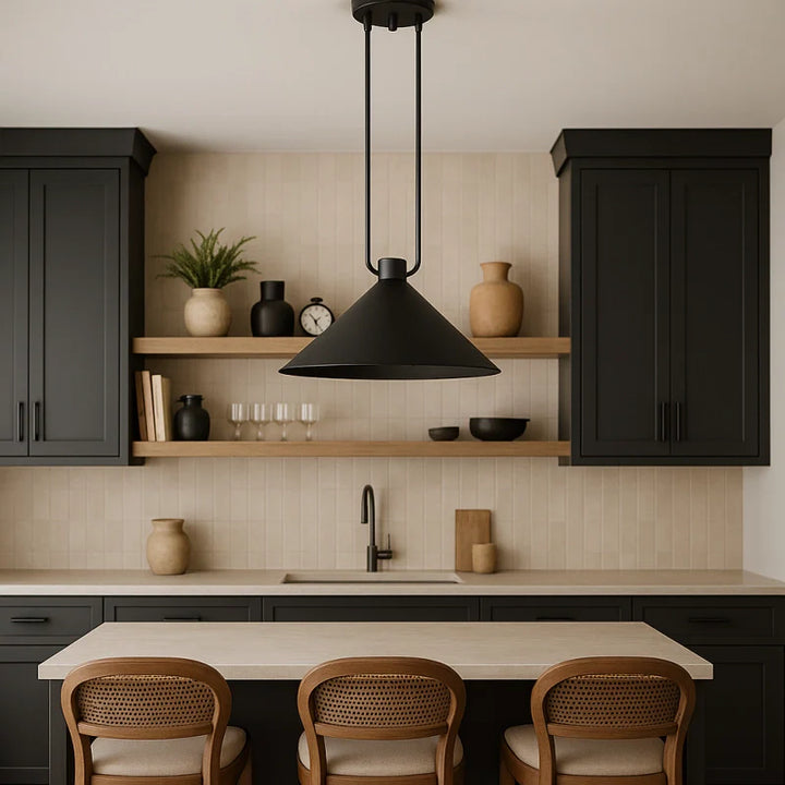 Zane Industrial Metal Cone Pendant Light | Ping – pinglighting.de